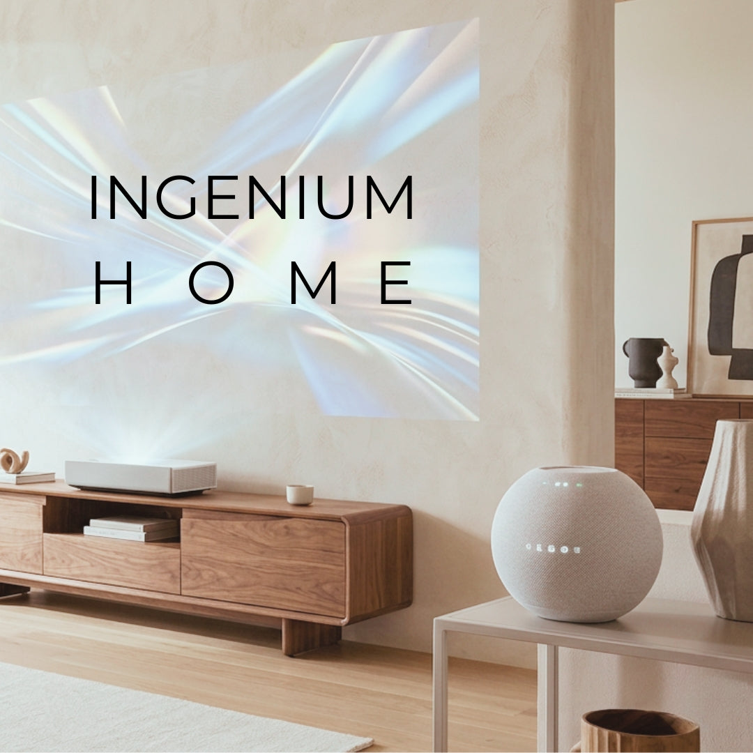 Ingenium Home - smart appliances as highly advanced, beautifully engineered devices in a living room product image,  category image.